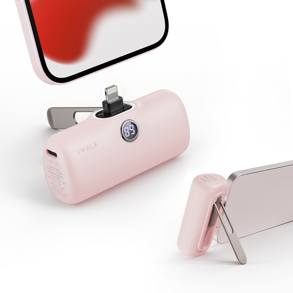 iWALK LinkPod Style|PD 20W Adjustable Stand Portable Charger